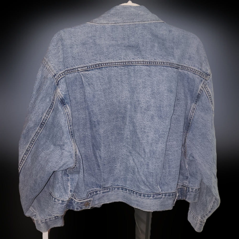 GAP Dolman Icon Denim Jacket XL - Picture 6 of 12